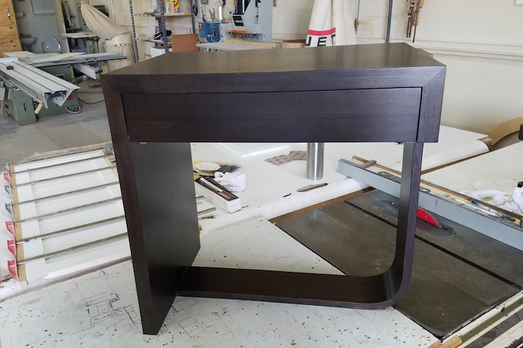 Dark Walnut Stands project